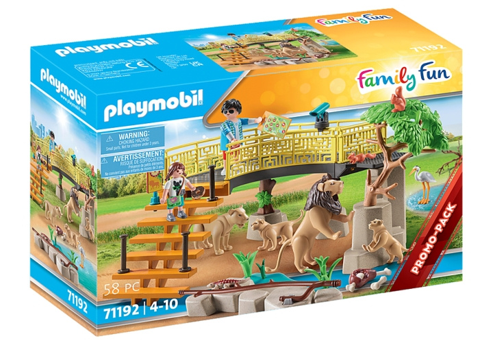 Playmobil Udendørs løveindhegning (71192) i gruppen LEGETØJ, BØRN & BABY / Legetøj / Legesæt hos TP E-commerce Nordic AB (C99522)