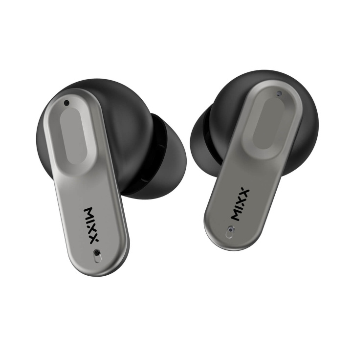 MIXX Høretelefoner Ultra Mini Streambuds In-Ear TWS Sort i gruppen HJEMMEELEKTRONIK / Lyd & billede / Hovedtelefoner & Tilbehør / Hovedtelefoner hos TP E-commerce Nordic AB (C99543)