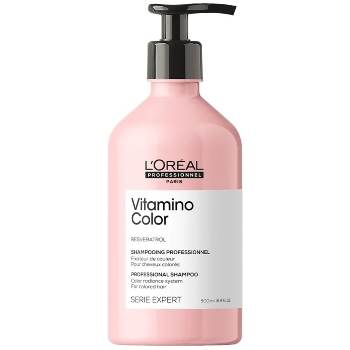 L\'ORÉAL PARIS LOreal Professionnel Serie Expert Vitamino Color Shampoo 500ml i gruppen SKØNHED & HELSE / Hår og styling / Hårpleje / Shampoo hos TP E-commerce Nordic AB (C99586)