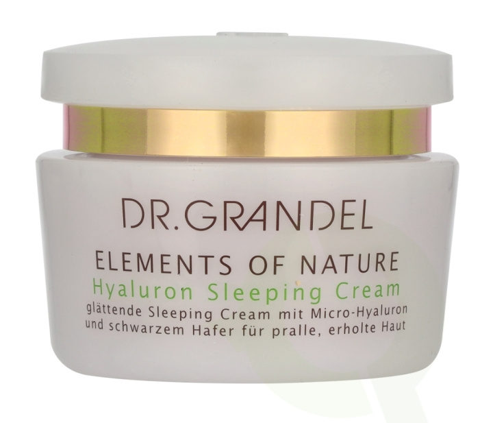 Dr Grandel Elements Of Nature Hyaluron Sleeping Cream 50 ml i gruppen SKØNHED & HELSE / Hudpleje / Ansigt / Dagcreme hos TP E-commerce Nordic AB (C99632)