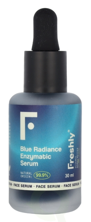 Freshly Cosmetics Blue Radiance Enzymatic Serum 30 ml i gruppen SKØNHED & HELSE / Hudpleje / Ansigt / Hudserum hos TP E-commerce Nordic AB (C99675)