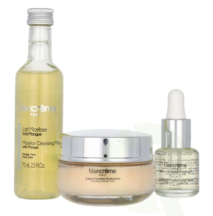 Blancreme Antioxidant Facial Trio Set 3 piece Cream/Milk/Serum i gruppen SKØNHED & HELSE / Gaveæske / Gaveæske til hende hos TP E-commerce Nordic AB (C99690)