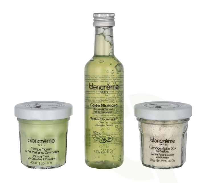 Blancreme Body Essentials Trio Set 140 ml Skin Gel 80ml/Scrub 20gr/Mask 40ml i gruppen SKØNHED & HELSE / Gaveæske / Gaveæske til hende hos TP E-commerce Nordic AB (C99693)