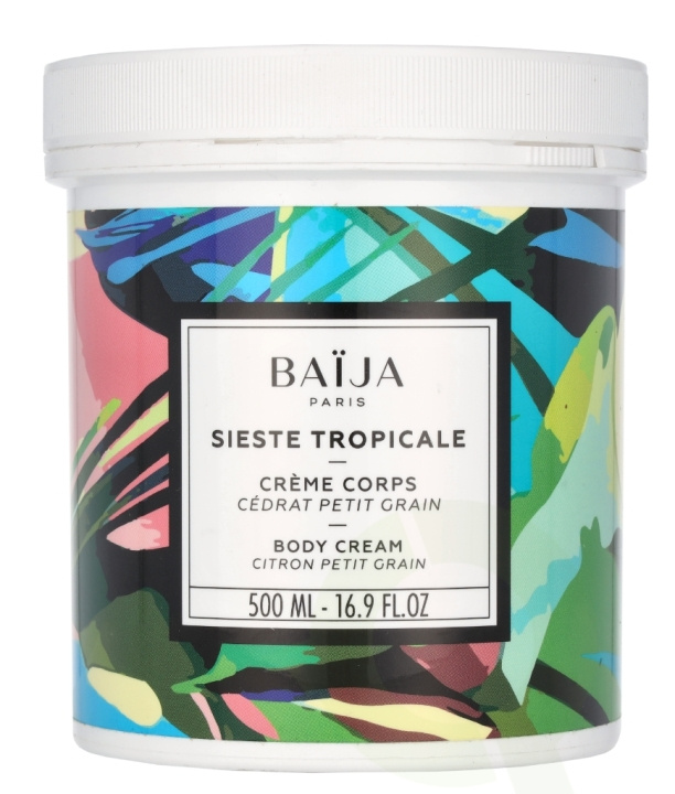 Baija Paris Baija Sieste Tropicale Body Cream 500 ml Citron Petit Grain i gruppen SKØNHED & HELSE / Hudpleje / Kropspleje / Body lotion hos TP E-commerce Nordic AB (C99713)