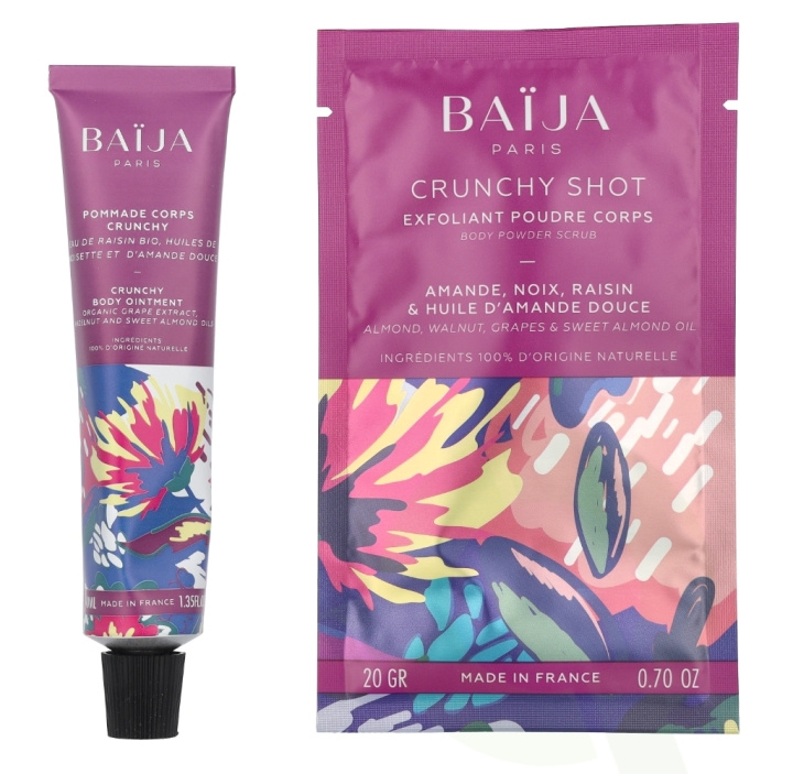 Baija Paris Baija My Crunchy Set 60 ml Crunchy Shot Body Powder Scrub 20gr/Body Cream 40ml i gruppen SKØNHED & HELSE / Gaveæske / Gaveæske til hende hos TP E-commerce Nordic AB (C99717)