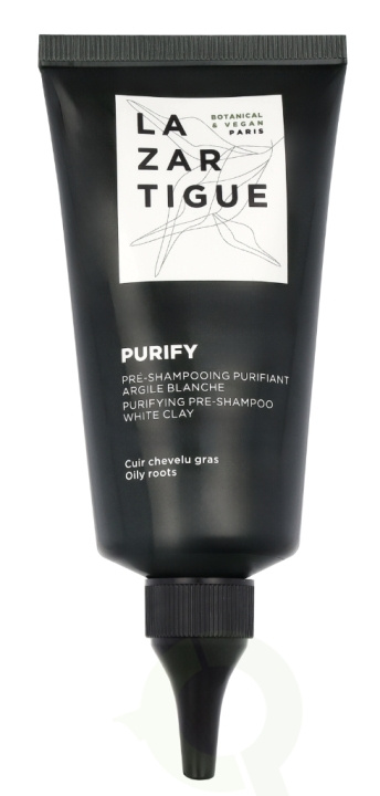 Lazartigue Purify Purifying Pre-Shampoo 75 ml i gruppen SKØNHED & HELSE / Hår og styling / Hårpleje / Shampoo hos TP E-commerce Nordic AB (C99726)