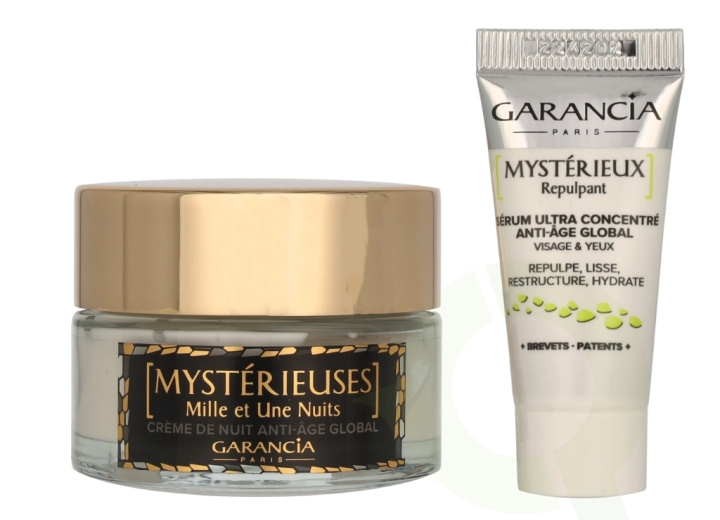 Garancia Mysterious Thousand And Ond Days Set 35 ml Anti-Aging Night Cream 30ml/Anti-Aging Serum 5ml i gruppen SKØNHED & HELSE / Hudpleje / Ansigt / Ansigtscreme hos TP E-commerce Nordic AB (C99747)