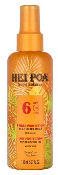 Hei Poa Monoi Suncare Oil SPF6 150 ml i gruppen SKØNHED & HELSE / Hudpleje / Tanning / Solbeskyttelse hos TP E-commerce Nordic AB (C99750)