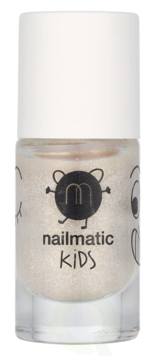 Nailmatic Kids Nail Polish 8 ml Extra Pearly White i gruppen SKØNHED & HELSE / Manicure / pedicure / Neglelak hos TP E-commerce Nordic AB (C99767)