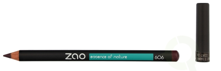 Zao Make-Up Eye Pencil 1.14 g #606 Plum i gruppen SKØNHED & HELSE / Makeup / Øjne og øjenbryn / Eyeliner / Kajal hos TP E-commerce Nordic AB (C99799)