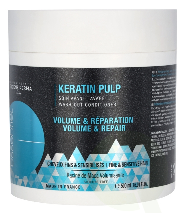 Eugene Perma Essentiel Keratine Pulp Th Wash Out Conditioner 500 ml i gruppen SKØNHED & HELSE / Hår og styling / Hårpleje / Balsam hos TP E-commerce Nordic AB (C99811)