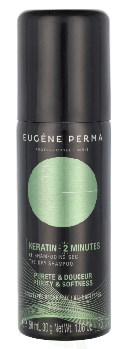 Eugene Perma Essentiel Keratin 2 Minutes Dry Shampoo 50 ml i gruppen SKØNHED & HELSE / Hår og styling / Hårpleje / Tør shampoo hos TP E-commerce Nordic AB (C99813)