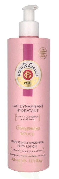 Roger & Gallet Gingembre Rouge Body Lotion 400 ml i gruppen SKØNHED & HELSE / Hudpleje / Kropspleje / Body lotion hos TP E-commerce Nordic AB (C99829)