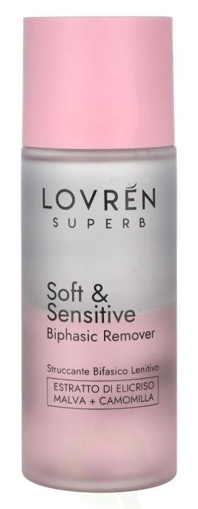 Lovren Superb Soft & Sensitive Biphasic Make-Up Remover 100 ml i gruppen SKØNHED & HELSE / Makeup / Makeup fjerner hos TP E-commerce Nordic AB (C99842)