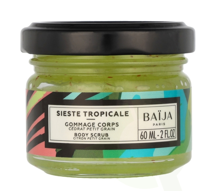 Baija Paris Baija Sieste Tropicale Body Scrub 60 ml Citron Petit Grain i gruppen SKØNHED & HELSE / Hudpleje / Ansigt / Scrub / Peeling hos TP E-commerce Nordic AB (C99873)