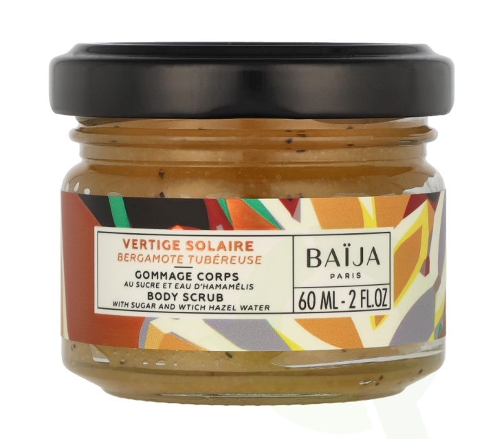 Baija Paris Baija Vertige Solaire Body Scrub 60 ml Bergamot Tuberosa i gruppen SKØNHED & HELSE / Hudpleje / Ansigt / Scrub / Peeling hos TP E-commerce Nordic AB (C99875)