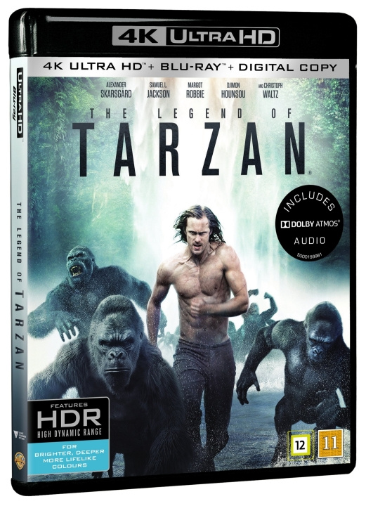 The Legend Of Tarzan (4K Blu-Ray) i gruppen HJEMMEELEKTRONIK / Lyd & billede / Tv og tilbehør / Film / Blu-ray hos TP E-commerce Nordic AB (C99887)