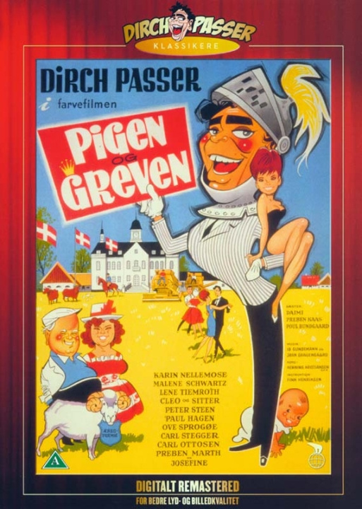 Pigen Og Greven - DVD i gruppen HJEMMEELEKTRONIK / Lyd & billede / Tv og tilbehør / Film / DVD hos TP E-commerce Nordic AB (C99888)