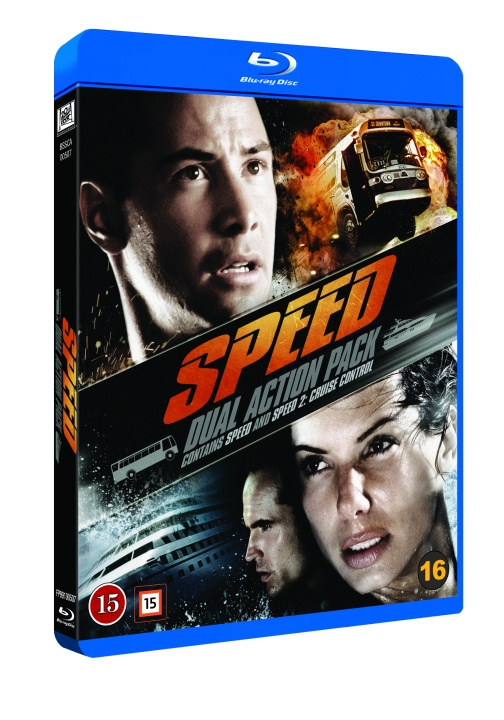 Speed 1-2 Boxset (Blu-Ray) i gruppen HJEMMEELEKTRONIK / Lyd & billede / Tv og tilbehør / Film / Blu-ray hos TP E-commerce Nordic AB (C99897)