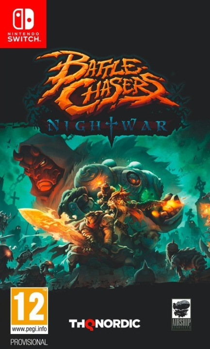 Battle Chasers: Nightwar (Switch) i gruppen HJEMMEELEKTRONIK / Spilkonsoller og tilbehør / Nintendo Switch / Spil hos TP E-commerce Nordic AB (C99916)