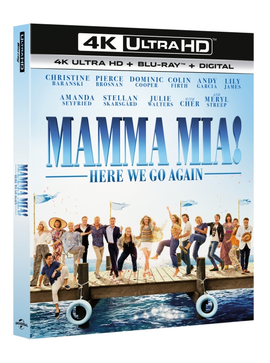 Mamma Mia! Here We Go Again (4K Blu-Ray) i gruppen HJEMMEELEKTRONIK / Lyd & billede / Tv og tilbehør / Film / Blu-ray hos TP E-commerce Nordic AB (C99940)