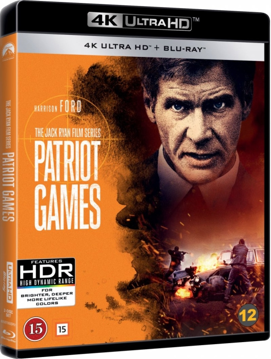 Patriot Games (4K Blu-Ray) i gruppen HJEMMEELEKTRONIK / Lyd & billede / Tv og tilbehør / Film / Blu-ray hos TP E-commerce Nordic AB (C99943)