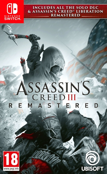 Assassin\'s Creed III (3) + Liberation HD Remaster (Switch) i gruppen HJEMMEELEKTRONIK / Spilkonsoller og tilbehør / Nintendo Switch / Spil hos TP E-commerce Nordic AB (C99947)