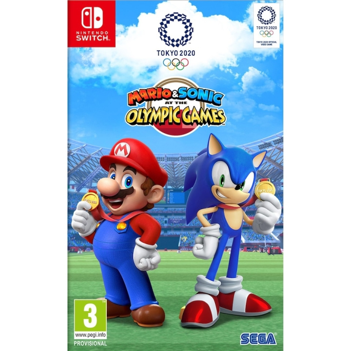 Nintendo Mario & Sonic ved de Olympiske Lege i Tokyo 2020 i gruppen HJEMMEELEKTRONIK / Spilkonsoller og tilbehør / Nintendo Switch / Spil hos TP E-commerce Nordic AB (C99954)