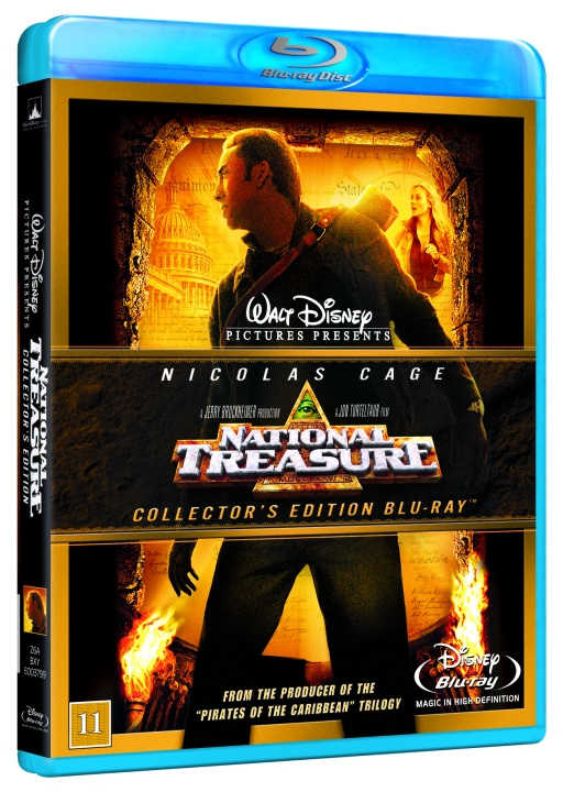 National Treasure - Blu Ray i gruppen HJEMMEELEKTRONIK / Lyd & billede / Tv og tilbehør / Film / Blu-ray hos TP E-commerce Nordic AB (C99991)