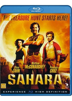 Sahara - Blu Ray i gruppen HJEMMEELEKTRONIK / Lyd & billede / Tv og tilbehør / Film / Blu-ray hos TP E-commerce Nordic AB (D00001)