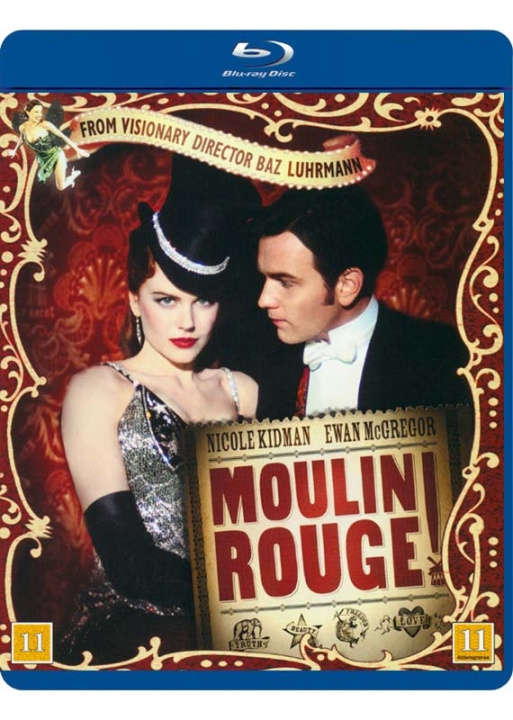 Moulin Rouge - Blu Ray i gruppen HJEMMEELEKTRONIK / Lyd & billede / Tv og tilbehør / Film / Blu-ray hos TP E-commerce Nordic AB (D00043)