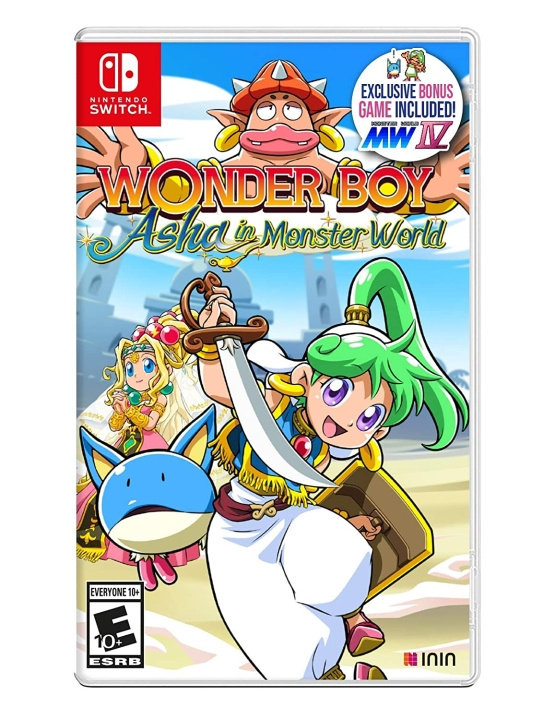 Wonder Boy Universe: Asha in Monster World (Switch) i gruppen HJEMMEELEKTRONIK / Spilkonsoller og tilbehør / Nintendo Switch / Spil hos TP E-commerce Nordic AB (D00058)