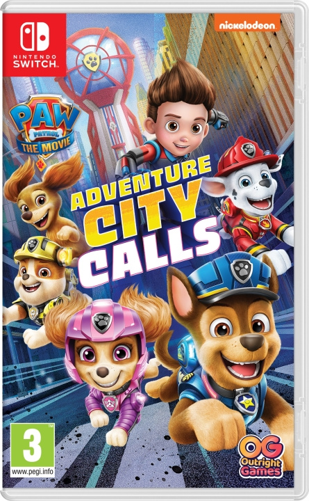 PAW Patrol The Movie Adventure City Calls (Switch) i gruppen HJEMMEELEKTRONIK / Spilkonsoller og tilbehør / Nintendo Switch / Spil hos TP E-commerce Nordic AB (D00064)