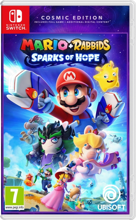 Mario + Rabbids: Sparks of Hope (Cosmic Edition) (Switch) i gruppen HJEMMEELEKTRONIK / Spilkonsoller og tilbehør / Nintendo Switch / Spil hos TP E-commerce Nordic AB (D00116)