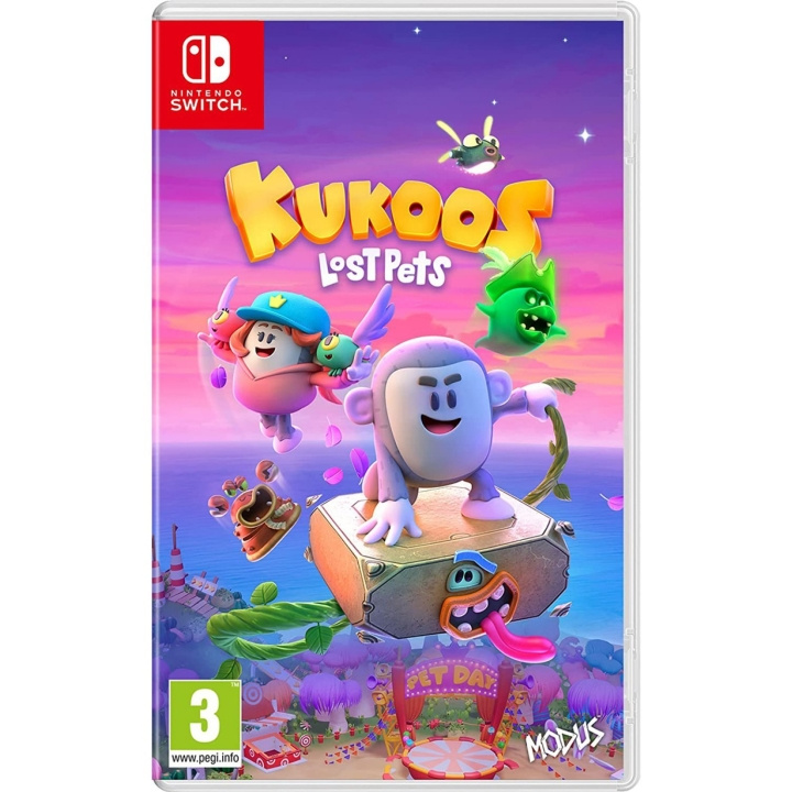 Kukoos - Lost Pets (Switch) i gruppen HJEMMEELEKTRONIK / Spilkonsoller og tilbehør / Nintendo Switch / Spil hos TP E-commerce Nordic AB (D00133)