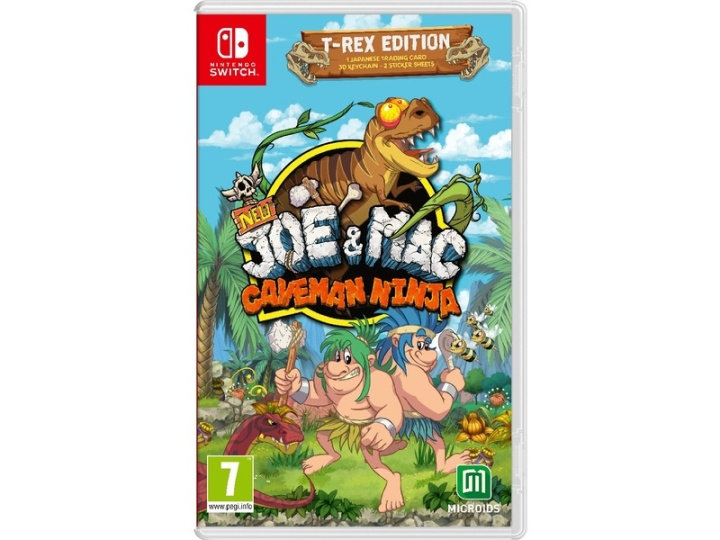 New Joe & Mac: Caveman Ninja (Limited Edition) (Switch) i gruppen HJEMMEELEKTRONIK / Spilkonsoller og tilbehør / Nintendo Switch / Spil hos TP E-commerce Nordic AB (D00135)