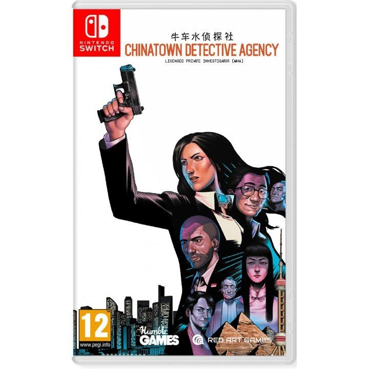 Red Art Games Chinatown Detektivbureau i gruppen HJEMMEELEKTRONIK / Spilkonsoller og tilbehør / Nintendo Switch / Spil hos TP E-commerce Nordic AB (D00178)