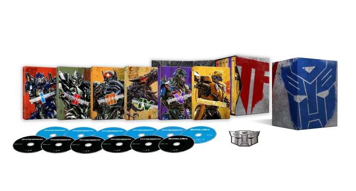 Transformers 6 Movie 4k-ultra Steelbook Collection i gruppen HJEMMEELEKTRONIK / Lyd & billede / Tv og tilbehør / Film / Blu-ray hos TP E-commerce Nordic AB (D00183)