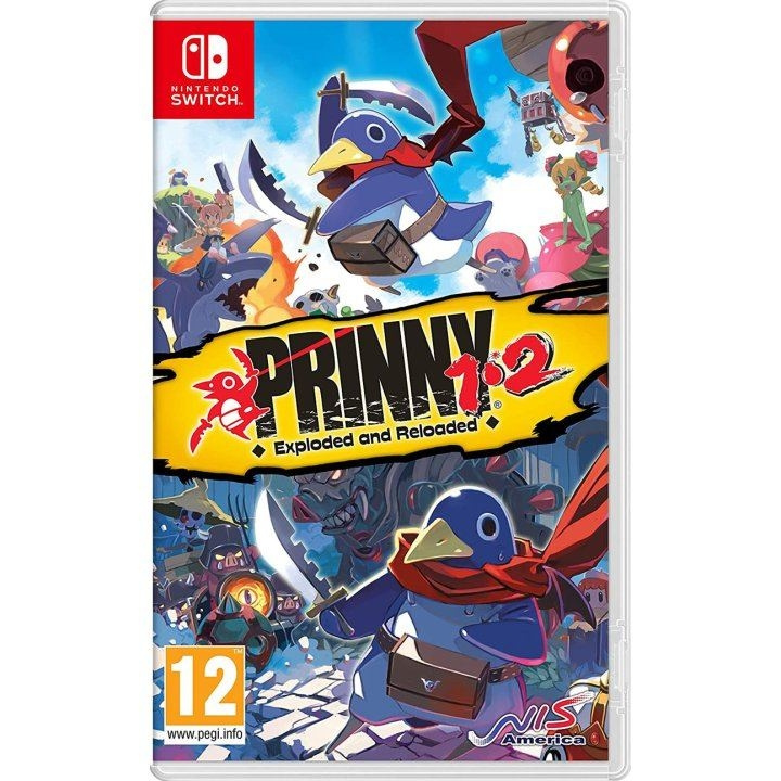 Prinny 1-2: Exploded and Reloaded (Switch) i gruppen HJEMMEELEKTRONIK / Spilkonsoller og tilbehør / Nintendo Switch / Spil hos TP E-commerce Nordic AB (D00185)