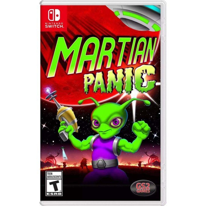 Martian Panic (Import) (Switch) i gruppen HJEMMEELEKTRONIK / Spilkonsoller og tilbehør / Nintendo Switch / Spil hos TP E-commerce Nordic AB (D00188)