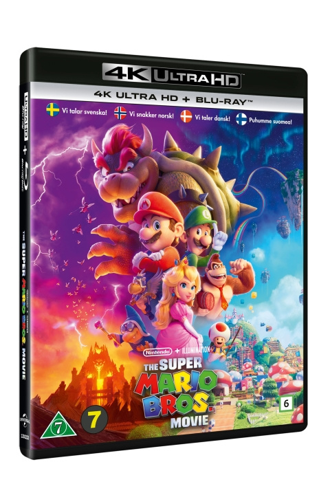 The Super Mario Bros. Movie i gruppen HJEMMEELEKTRONIK / Lyd & billede / Tv og tilbehør / Film / Blu-ray hos TP E-commerce Nordic AB (D00192)