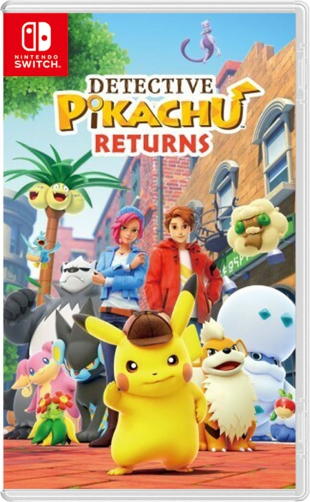 Detective Pikachu Returns (Switch) i gruppen HJEMMEELEKTRONIK / Spilkonsoller og tilbehør / Nintendo Switch / Spil hos TP E-commerce Nordic AB (D00222)