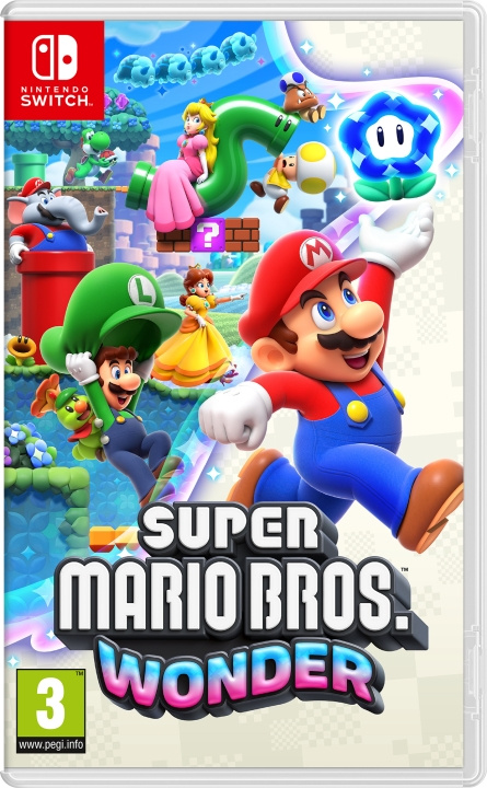 Super Mario Bros. Wonder (Switch) i gruppen HJEMMEELEKTRONIK / Spilkonsoller og tilbehør / Nintendo Switch / Spil hos TP E-commerce Nordic AB (D00223)