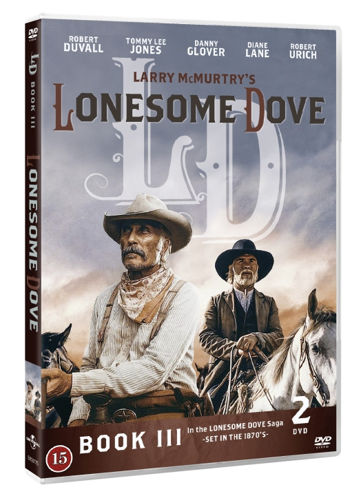 Lonesome dove (Mini series – 2 DVD box - book III) i gruppen HJEMMEELEKTRONIK / Lyd & billede / Tv og tilbehør / Film / DVD hos TP E-commerce Nordic AB (D00229)