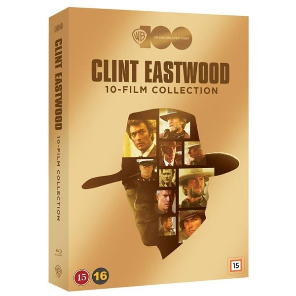 Warner 100: Clint Eastwood 10-Film Collection i gruppen HJEMMEELEKTRONIK / Lyd & billede / Tv og tilbehør / Film / DVD hos TP E-commerce Nordic AB (D00251)