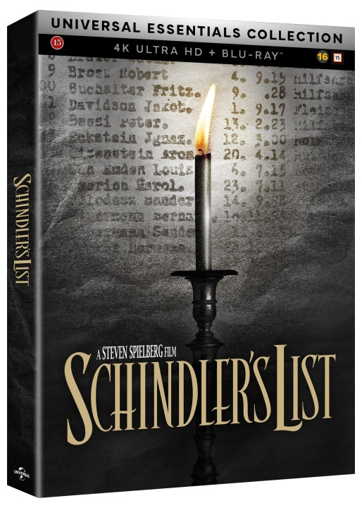 Schindler\'s List - 30th Anniversary Limited Edition i gruppen HJEMMEELEKTRONIK / Lyd & billede / Tv og tilbehør / Film / Blu-ray hos TP E-commerce Nordic AB (D00259)