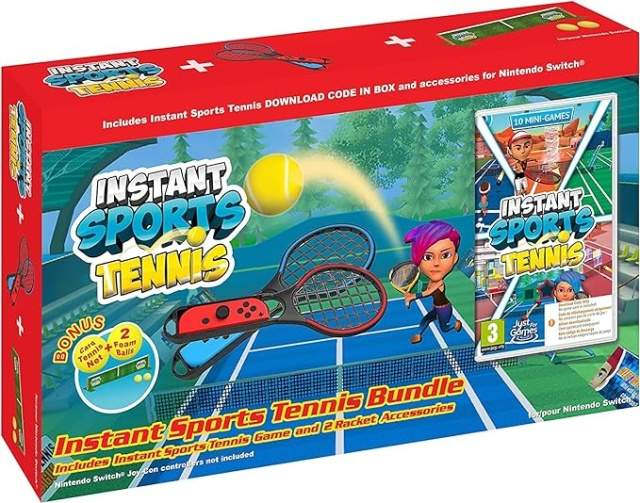 Instant Sports Tennis Bundle (Switch) i gruppen HJEMMEELEKTRONIK / Spilkonsoller og tilbehør / Nintendo Switch / Spil hos TP E-commerce Nordic AB (D00271)