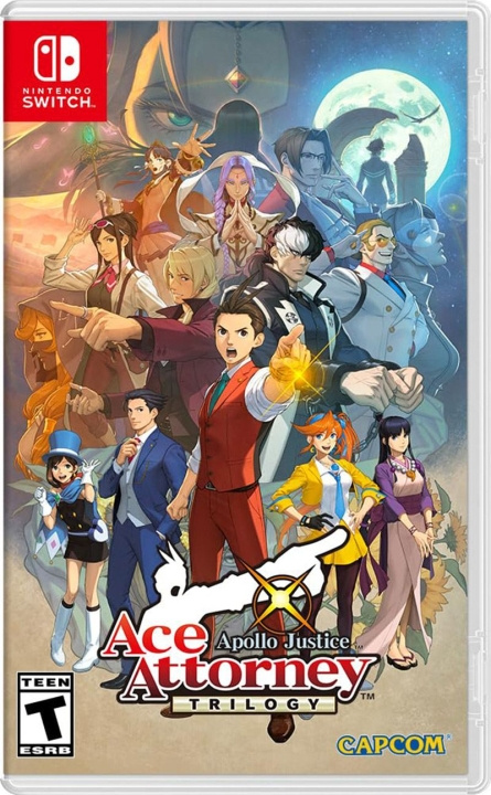 Capcom Apollo Justice: Ace Attorney Trilogy (Import) i gruppen HJEMMEELEKTRONIK / Spilkonsoller og tilbehør / Nintendo Switch / Spil hos TP E-commerce Nordic AB (D00307)