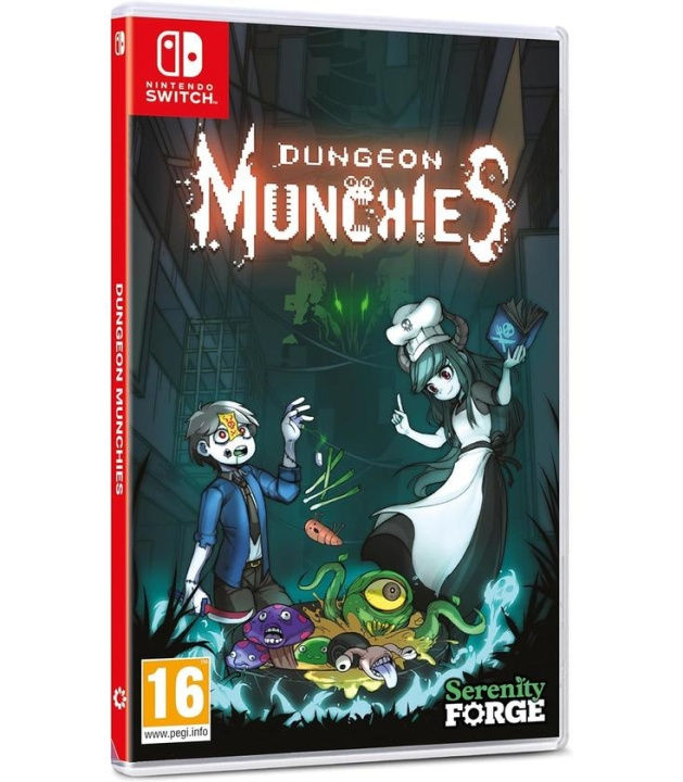 Dungeon Munchies (Switch) i gruppen HJEMMEELEKTRONIK / Spilkonsoller og tilbehør / Nintendo Switch / Spil hos TP E-commerce Nordic AB (D00327)