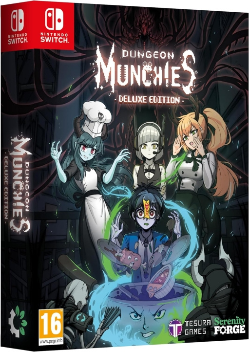 Dungeon Munchies (Deluxe Edition) (Switch) i gruppen HJEMMEELEKTRONIK / Spilkonsoller og tilbehør / Nintendo Switch / Spil hos TP E-commerce Nordic AB (D00328)